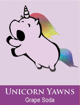 Unicorn Yawns Body Icing
