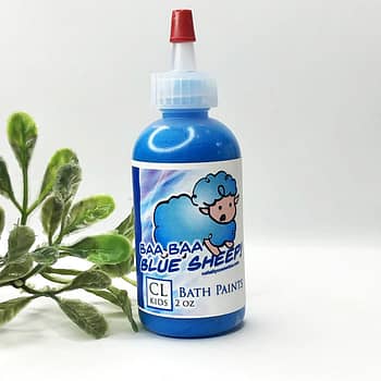 blue sheep bath paints