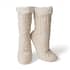 britts slipper socks white, Winter warmth, warm feet, soft,